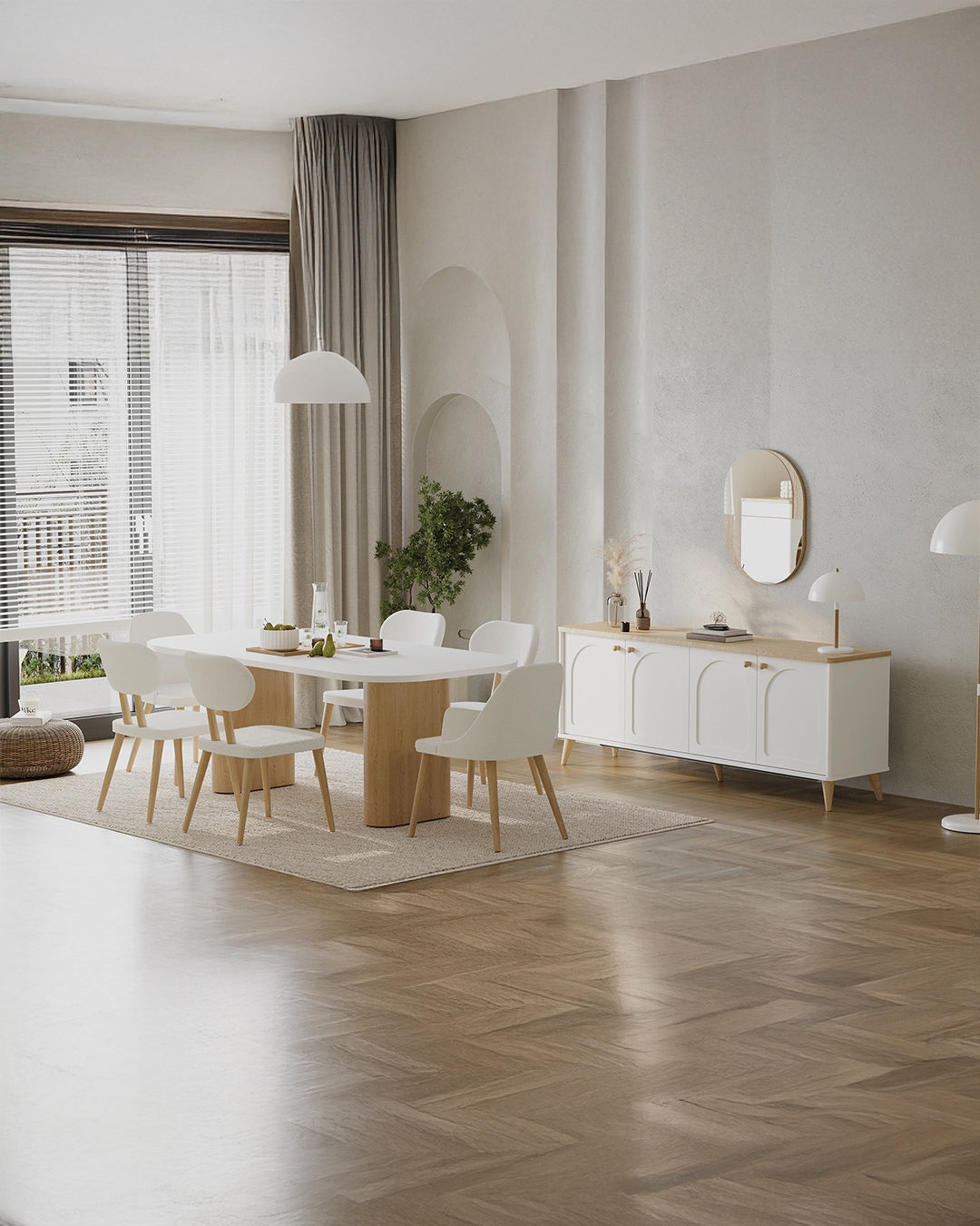 Lanazirhome Bohemia Yemek Odası Takımı