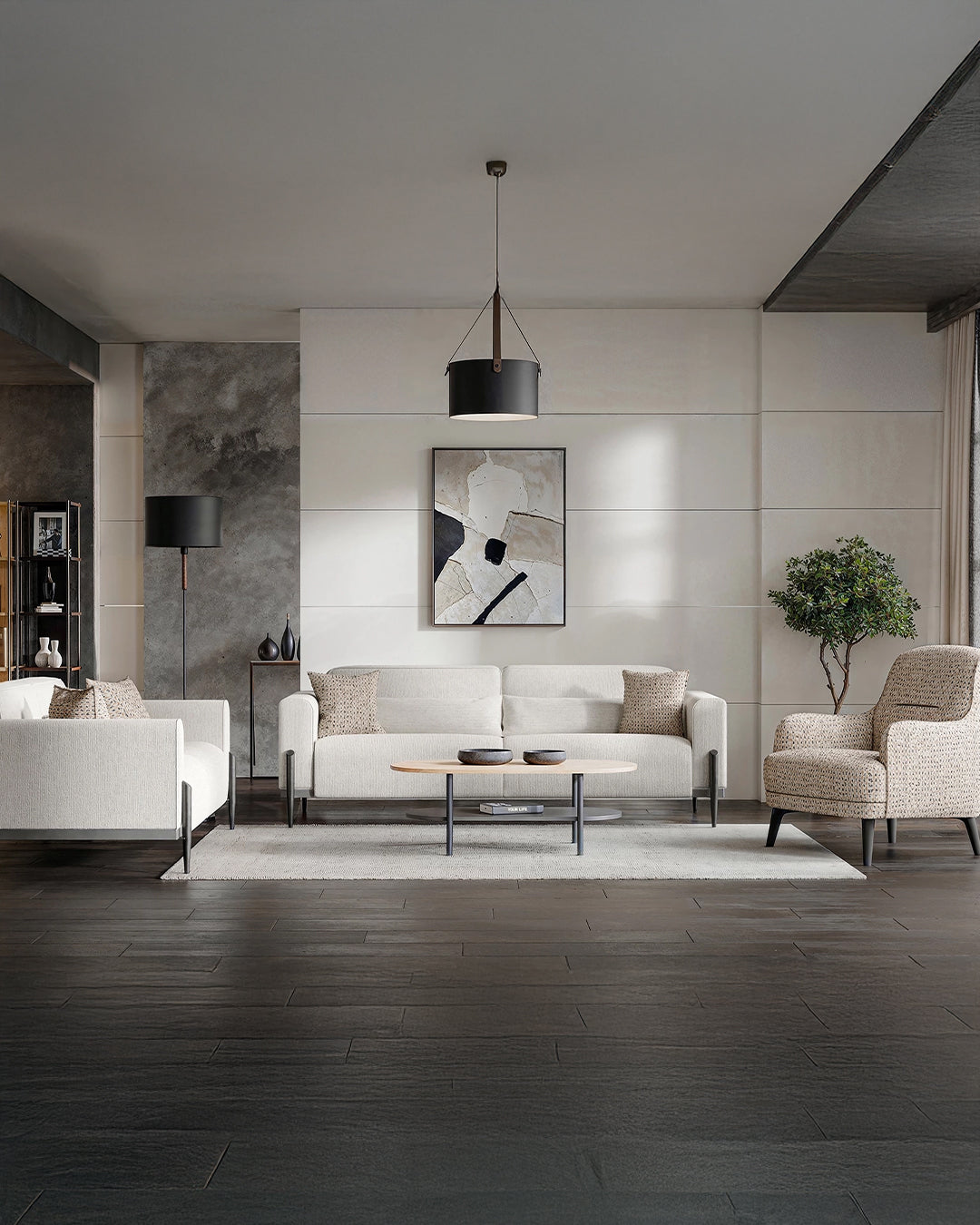 Lanazirhome Grid Koltuk Takımı