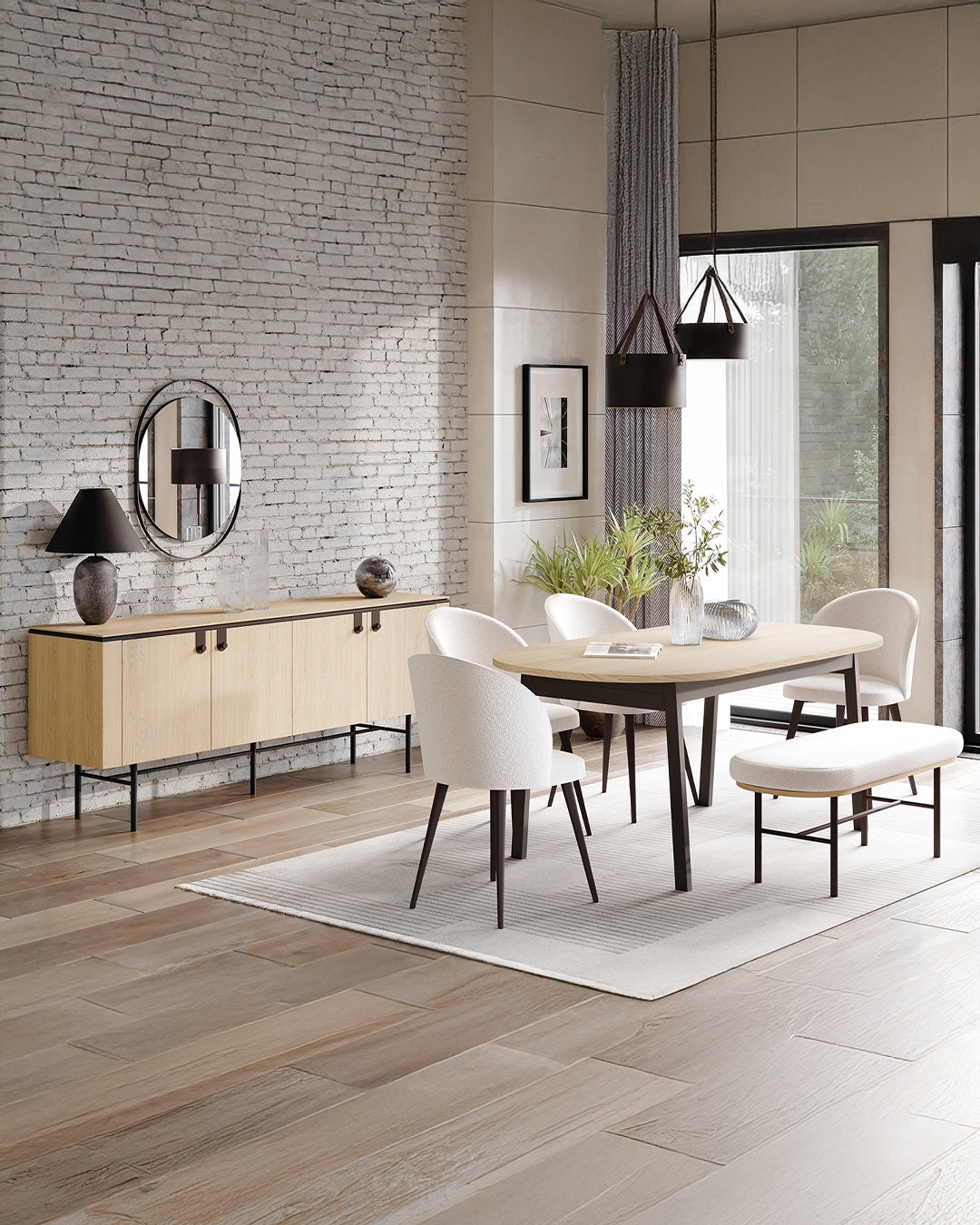 Lanazirhome Grid Yemek Odası Takımı