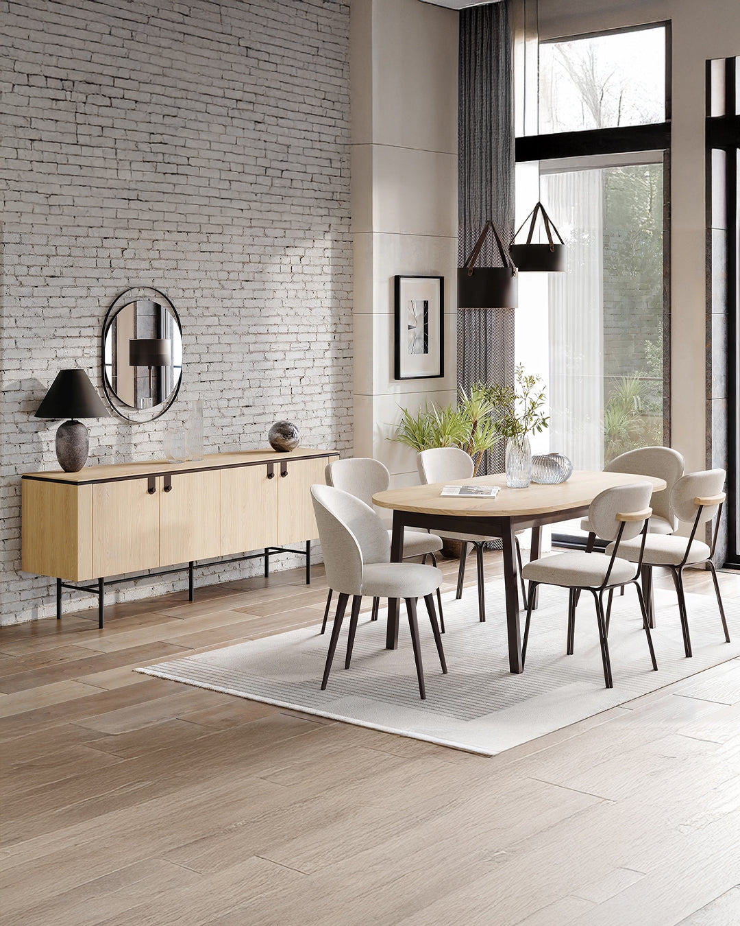 Lanazirhome Grid Yemek Odası Takımı