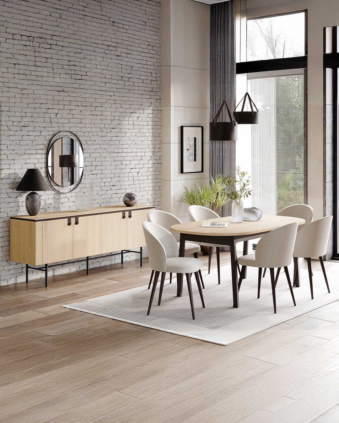 Lanazirhome Grid Yemek Odası Takımı