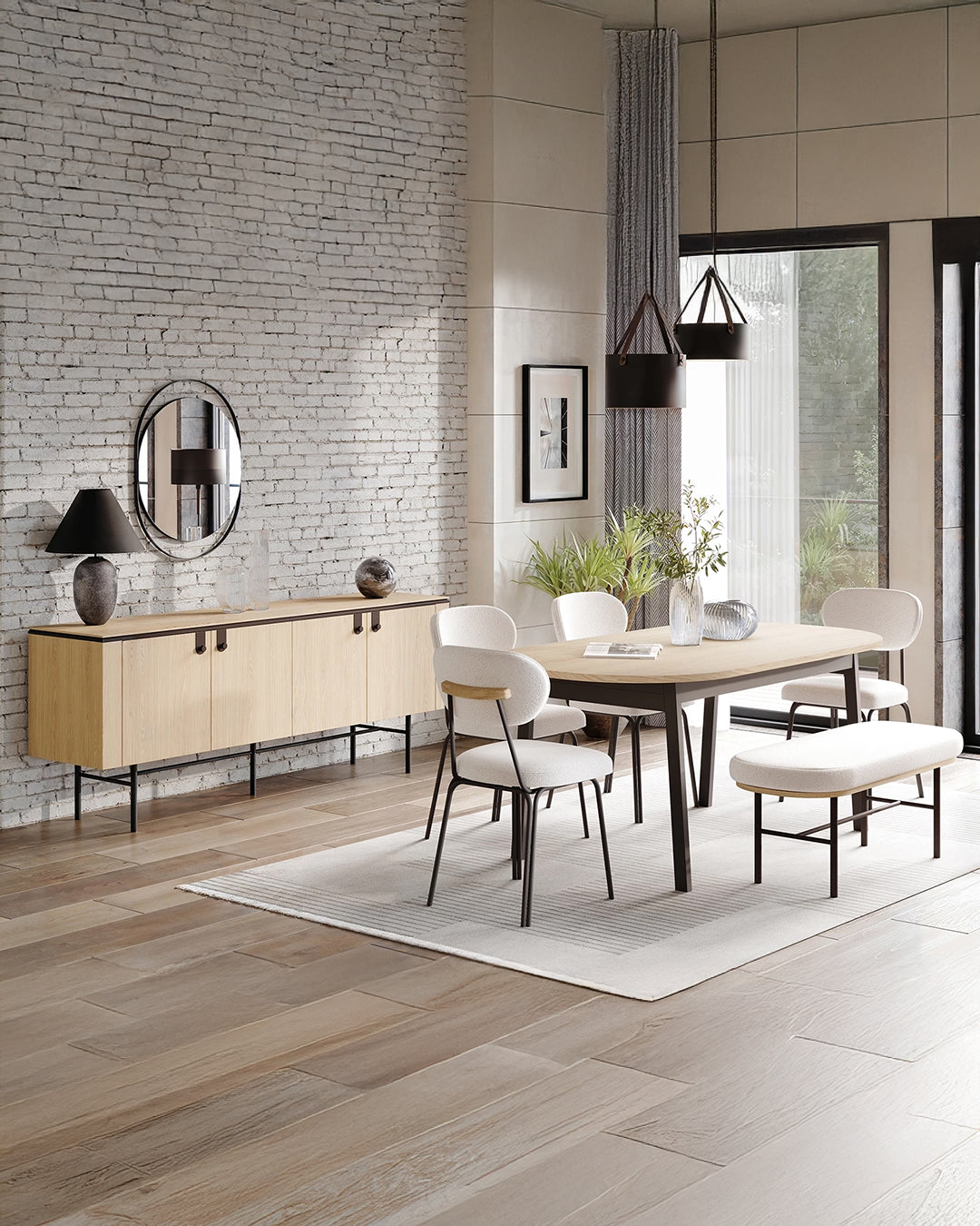 Lanazirhome Grid Yemek Odası Takımı