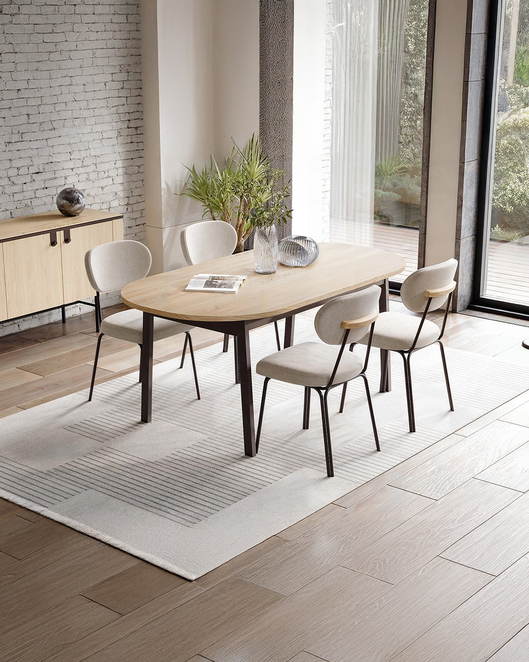 Lanazirhome Grid Yemek Odası Takımı