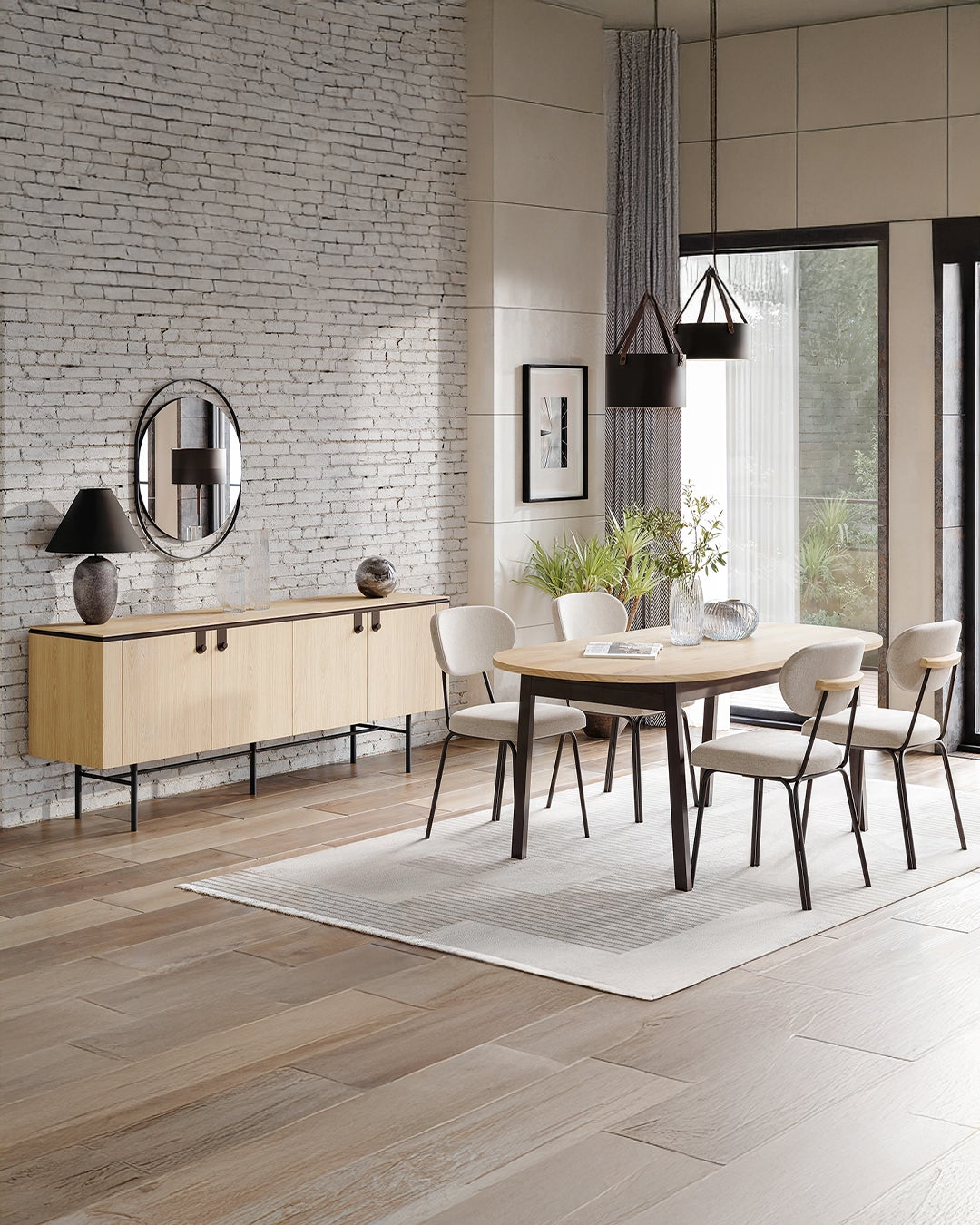 Lanazirhome Grid Yemek Odası Takımı