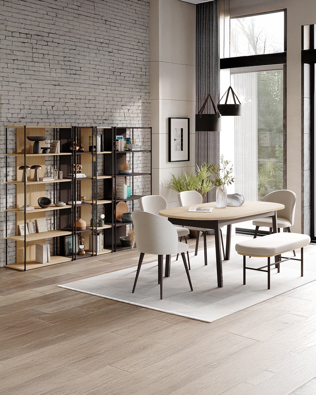 Lanazirhome Grid Yemek Odası Takımı