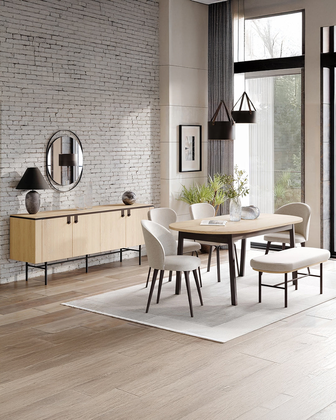 Lanazirhome Grid Yemek Odası Takımı