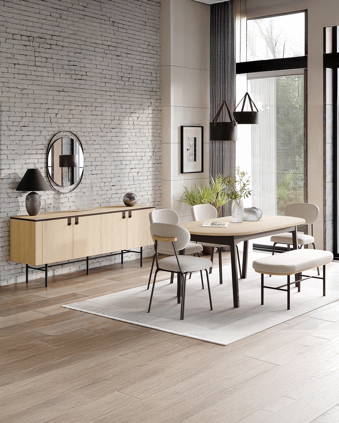 Lanazirhome Grid Yemek Odası Takımı