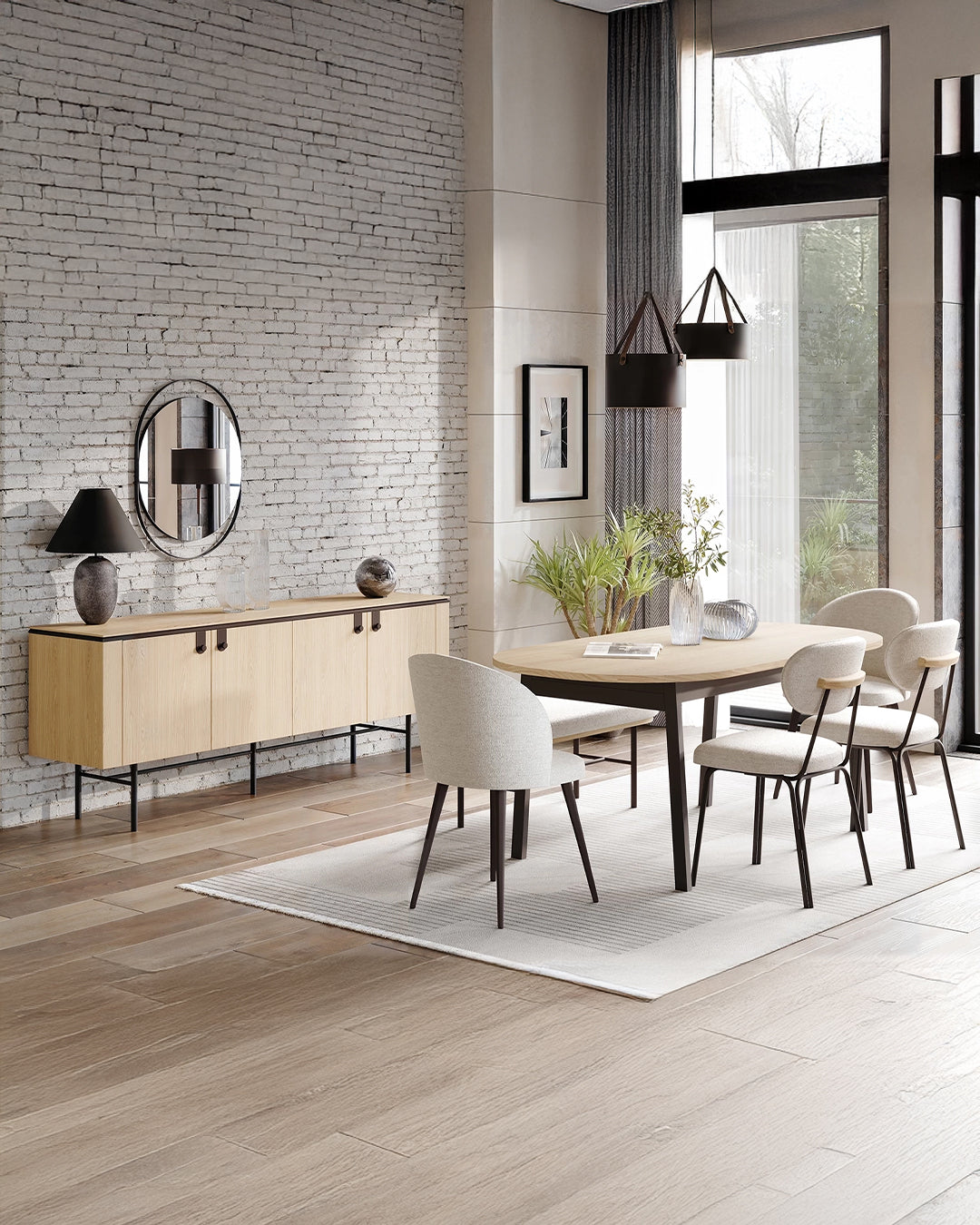 Lanazirhome Grid Yemek Odası Takımı