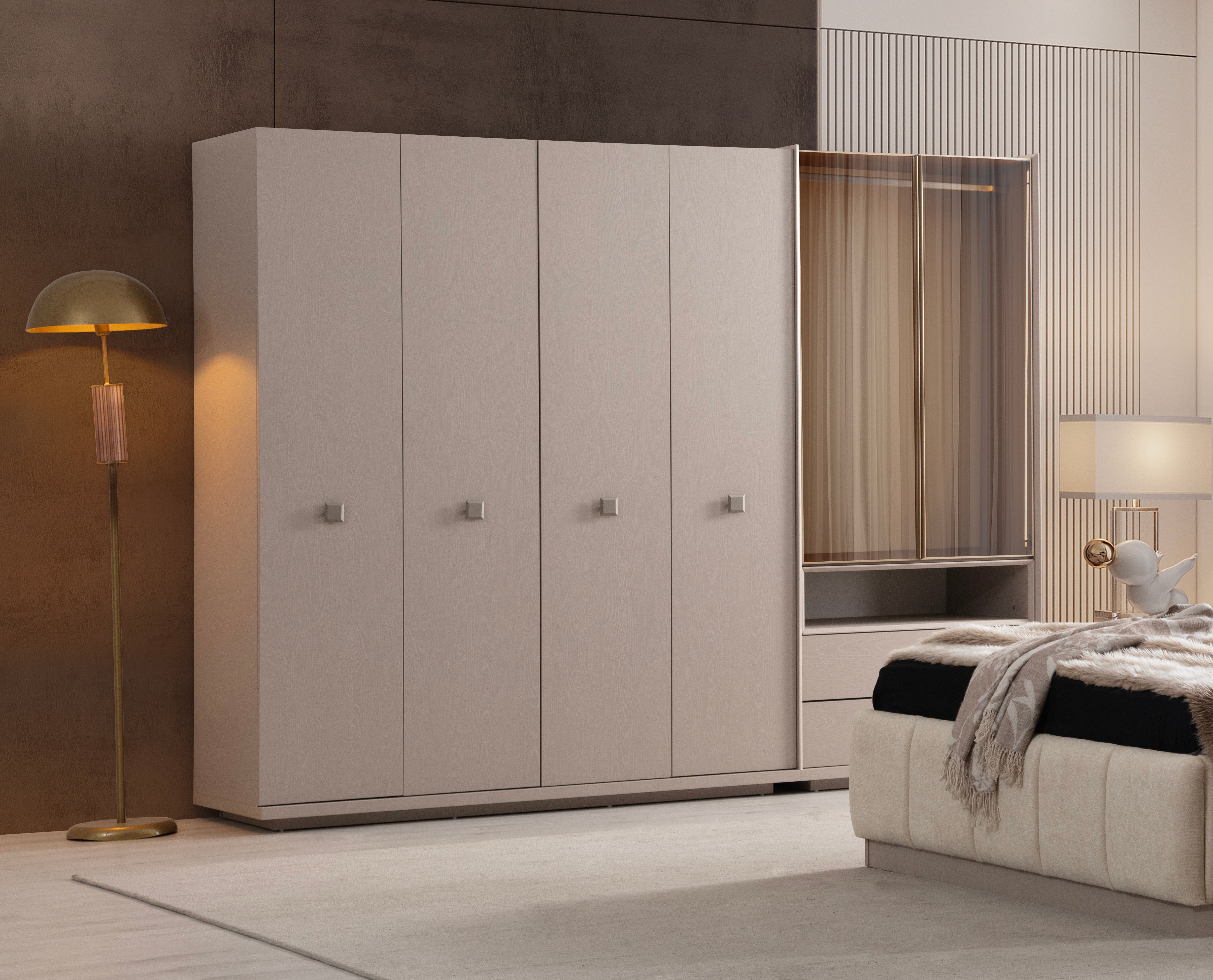 Lanazirhome İnci Yatak Odası Takımı