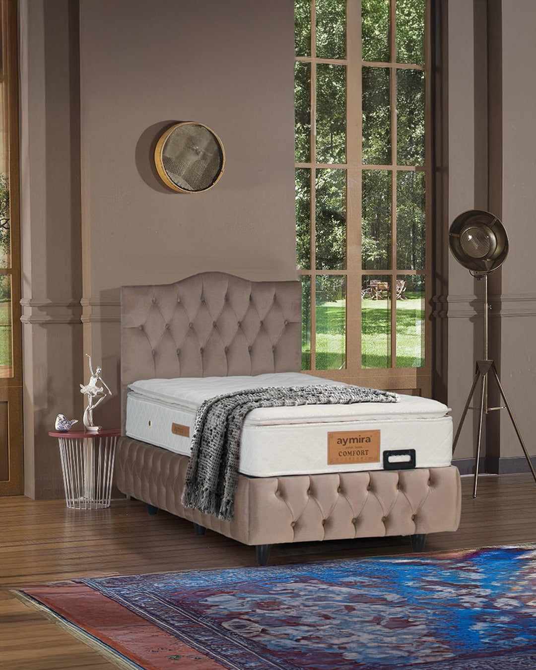 Lanazirhome Chester Yatak & Baza & Başlık