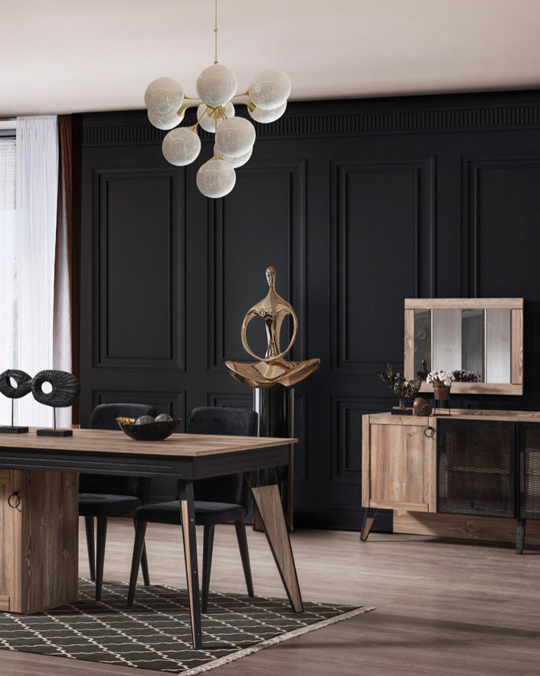 Lanazirhome Viera Yemek Odası Takımı