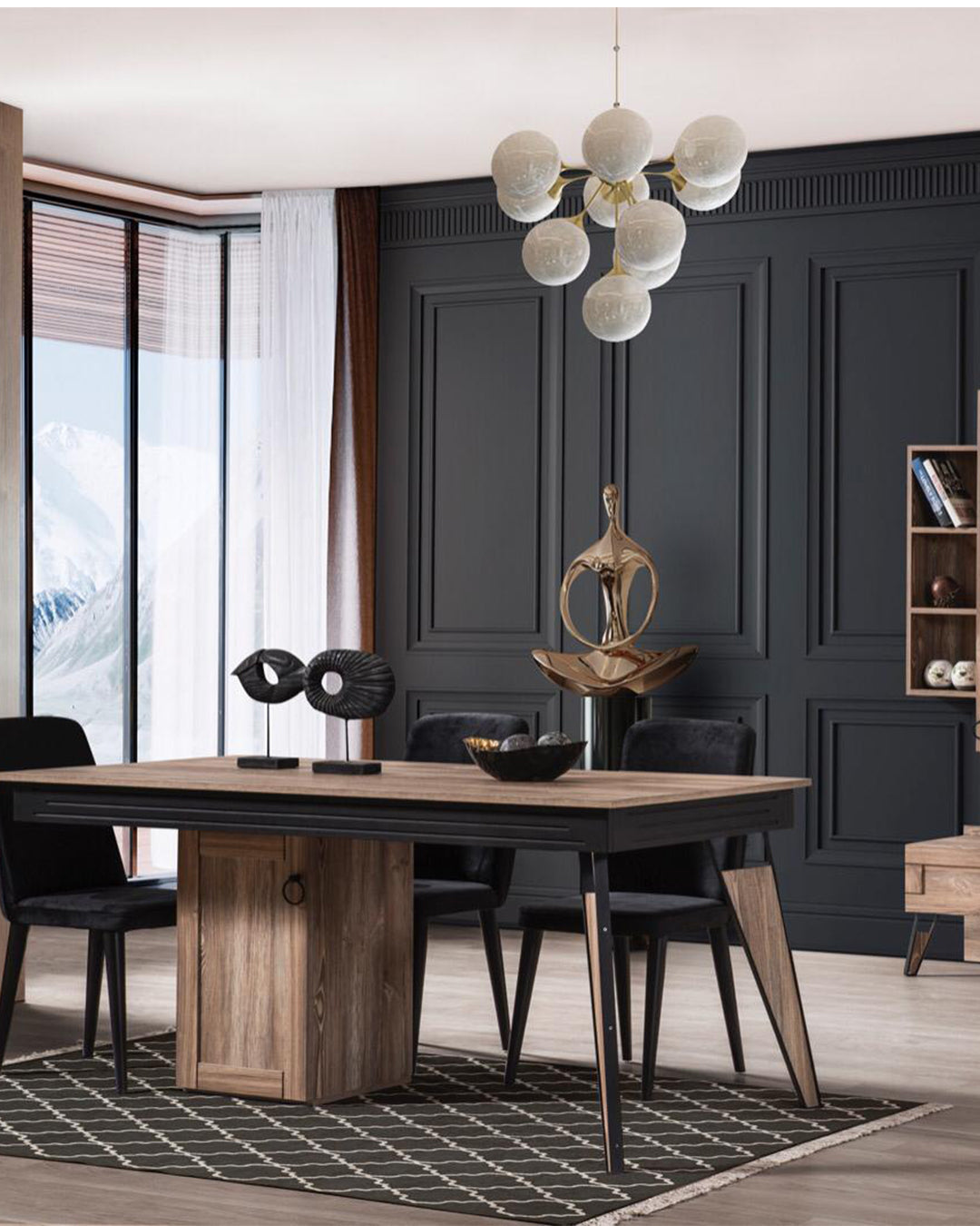 Lanazirhome Viera Yemek Odası Takımı