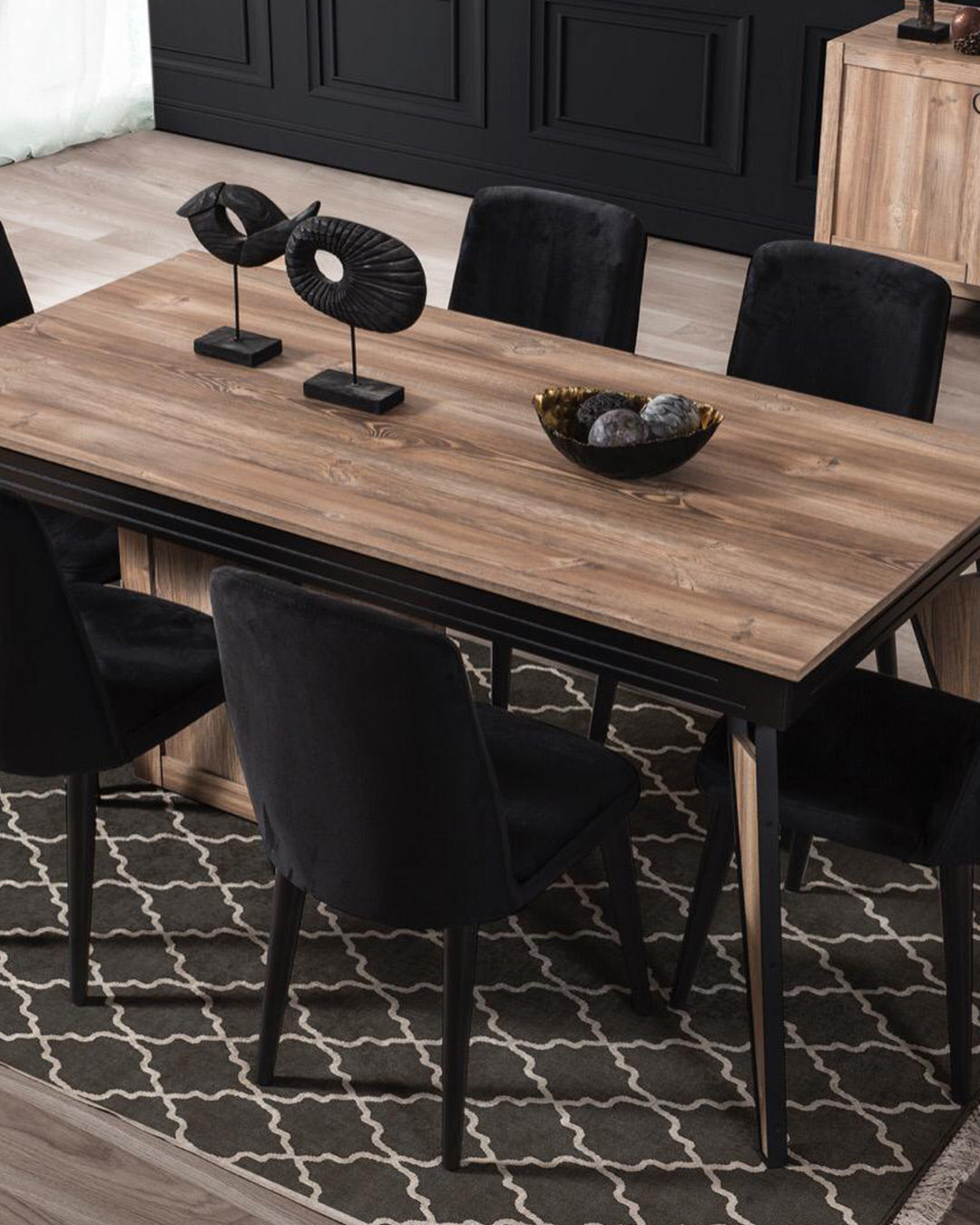 Lanazirhome Viera Yemek Odası Takımı