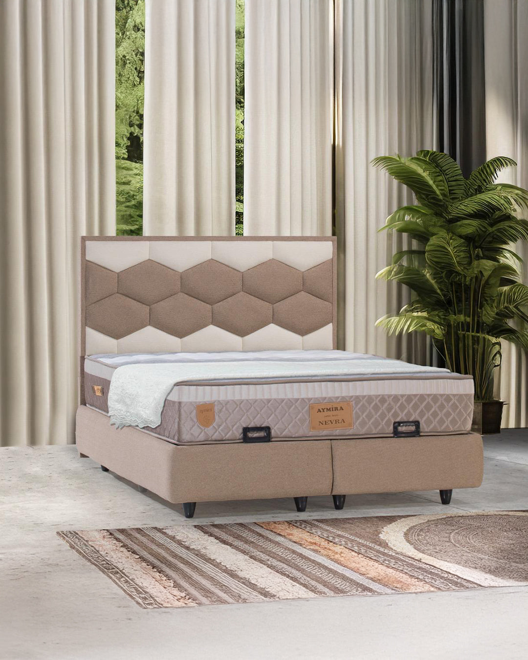 Lanazirhome Petra Yatak & Baza & Başlık