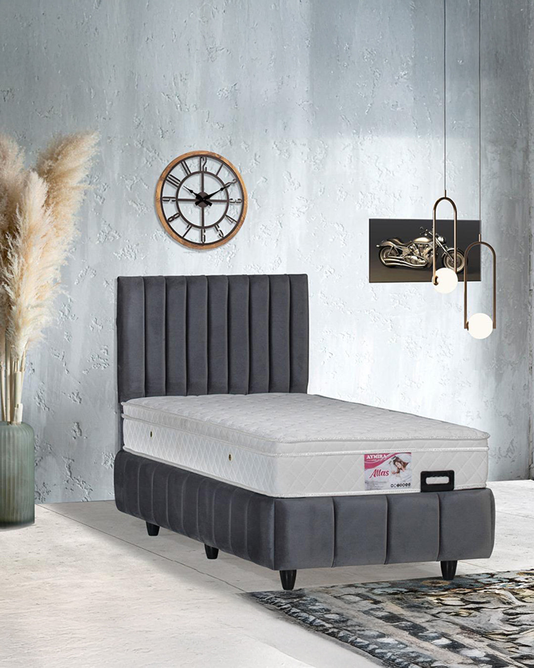 Lanazirhome Vento Yatak & Baza & Başlık