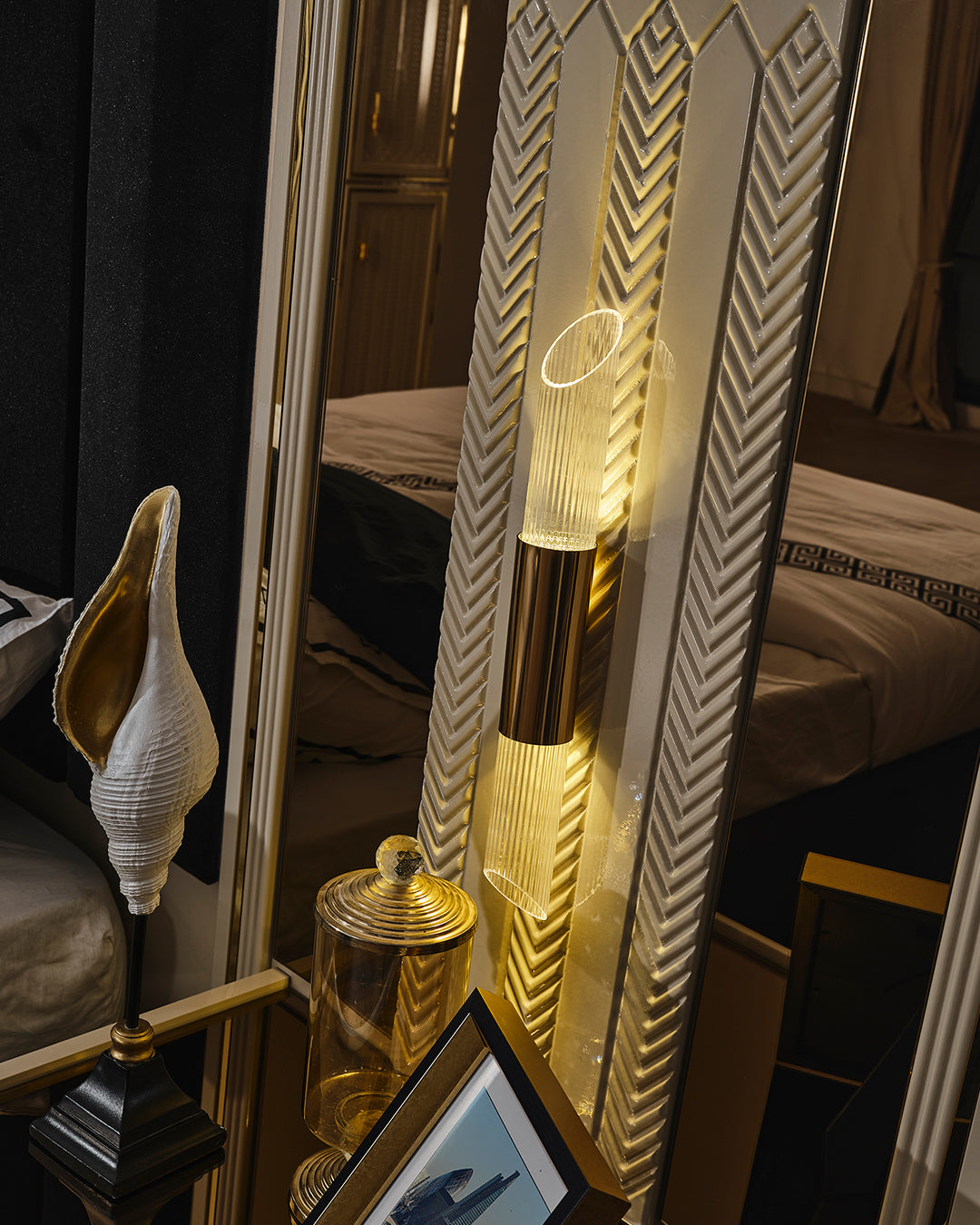 Lanazirhome Venera Gold Yatak Odası Takımı