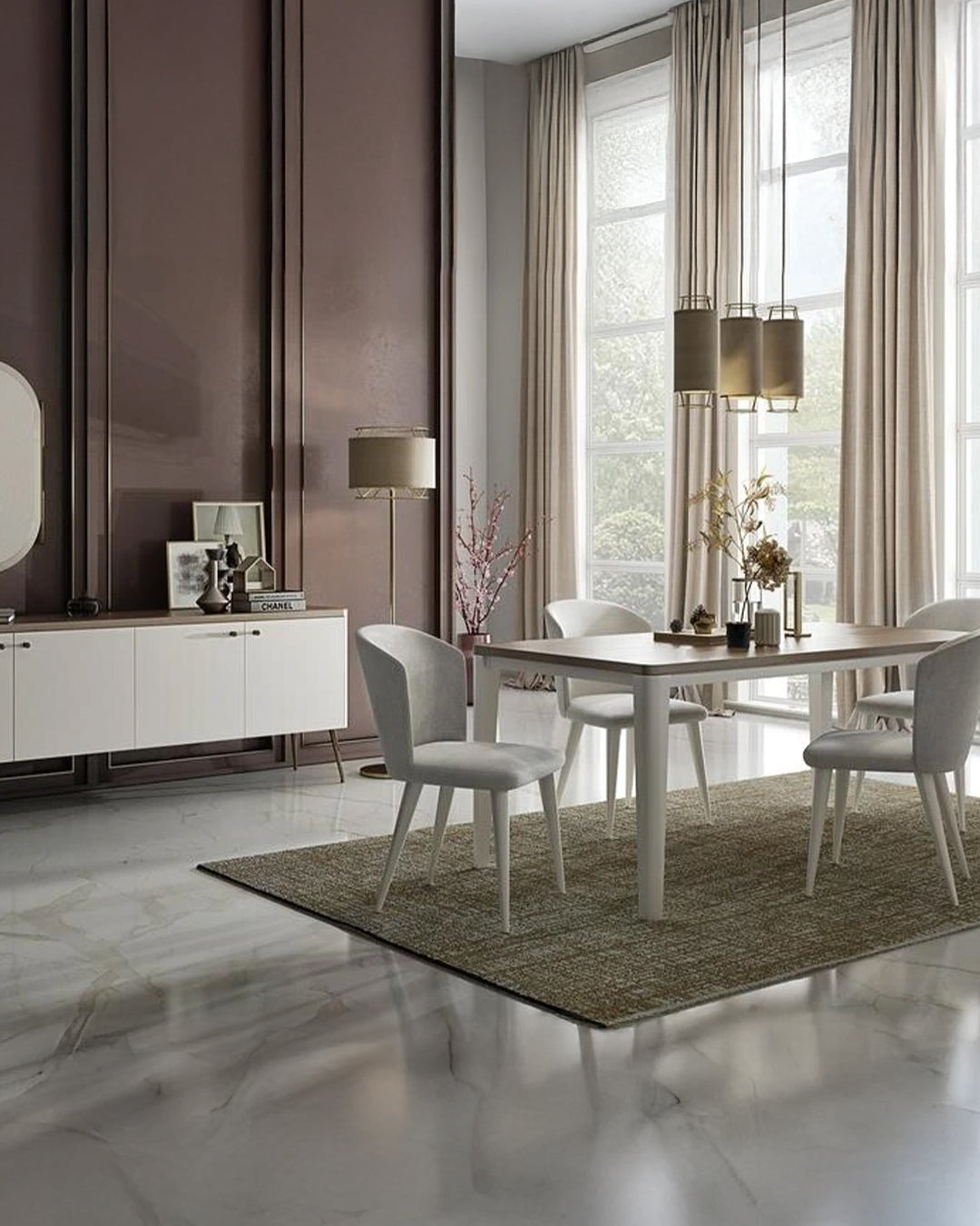 Lanazirhome Lidya Yemek Odası Takımı