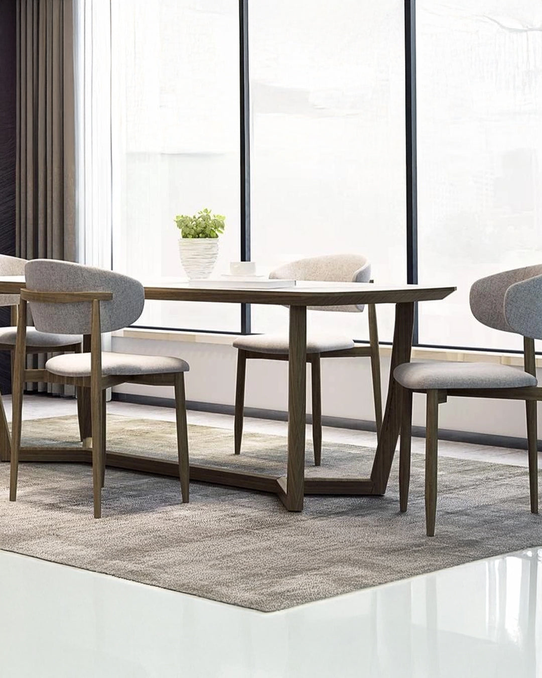 Lanazirhome Lionte Yemek Odası Takımı