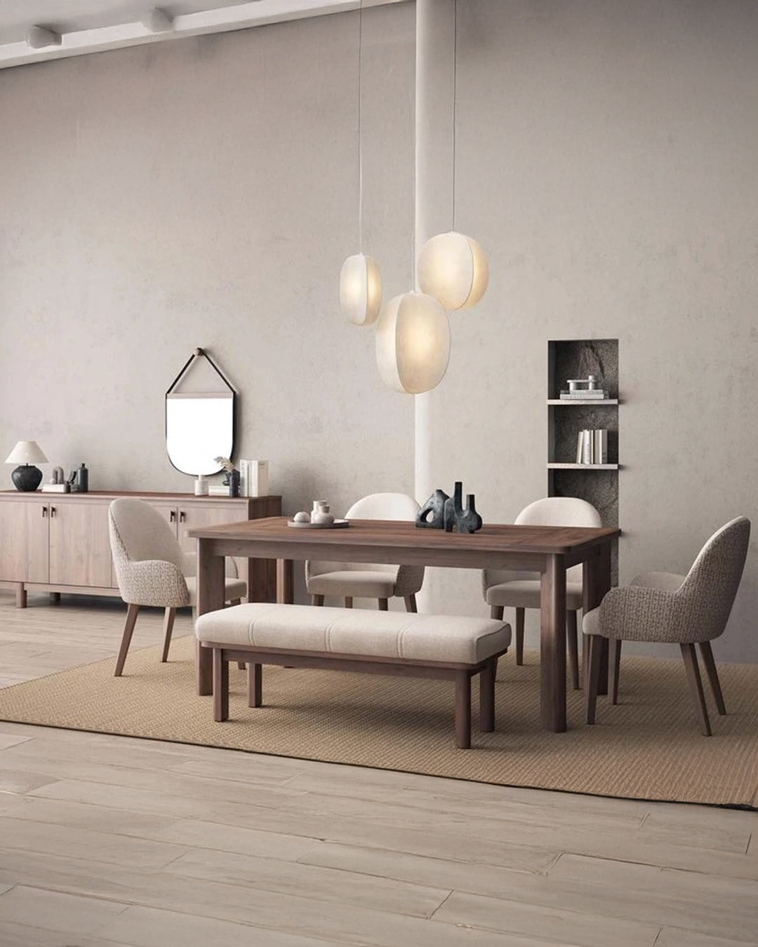 Lanazirhome Lucenta Yemek Odası Takımı
