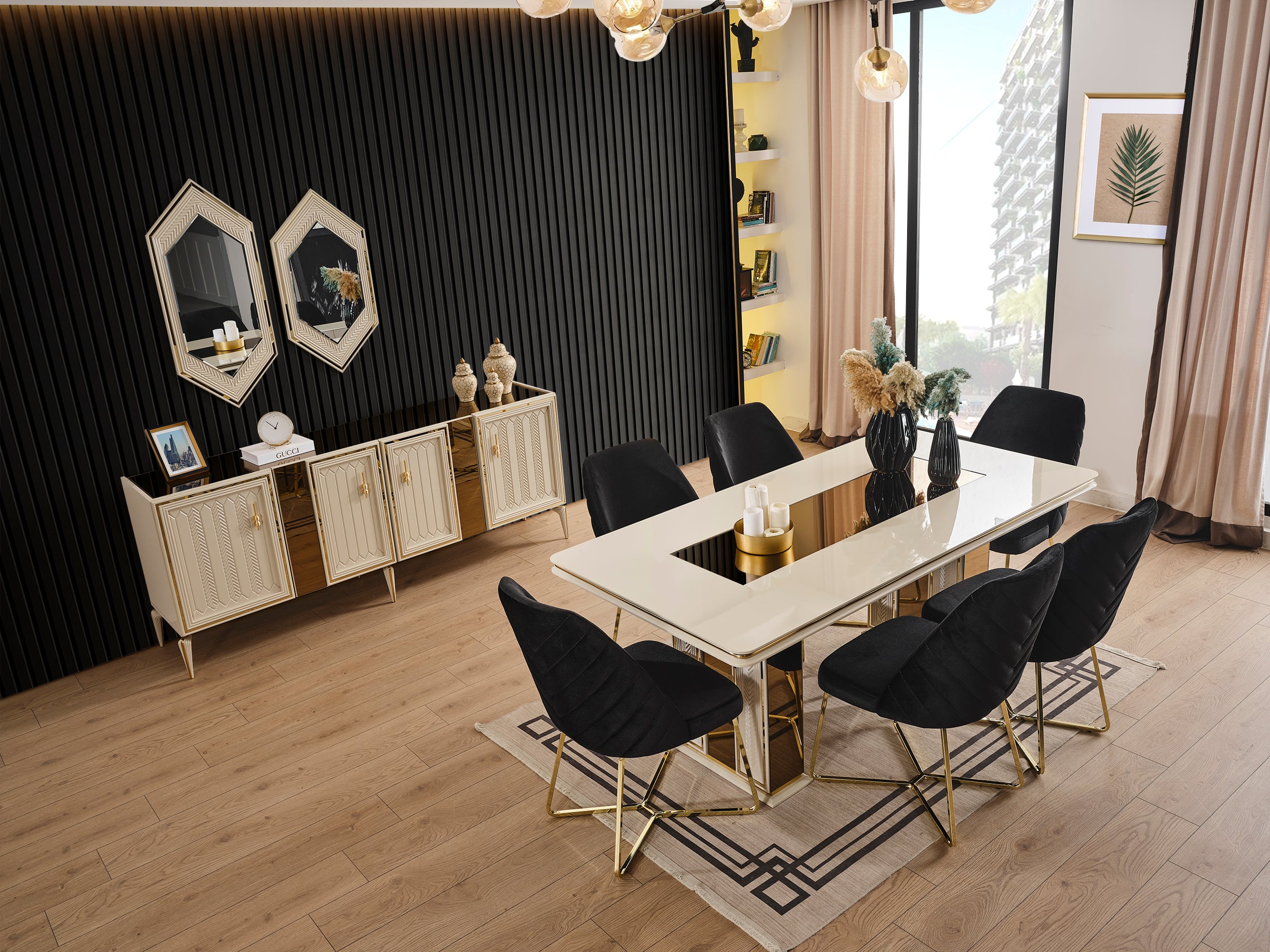 Lanazirhome Velar Yemek Odası Takımı