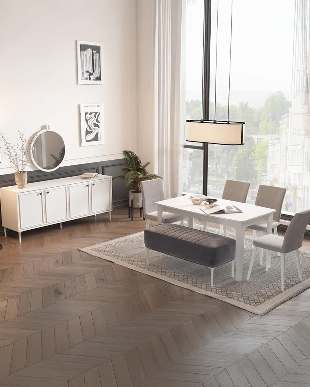 Lanazirhome Noira Yemek Odası Takımı