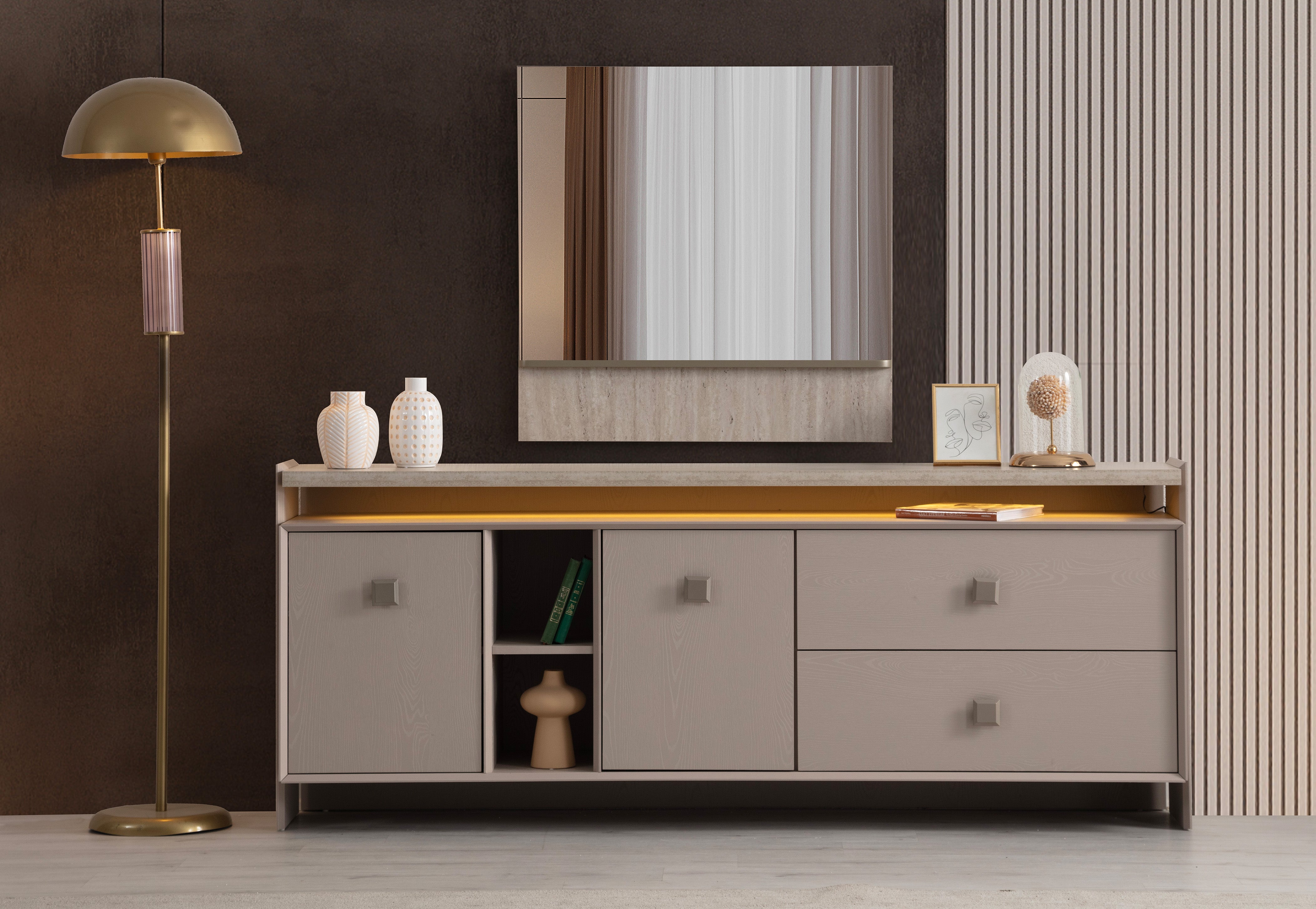 Lanazirhome İnci Yemek Odası Takımı