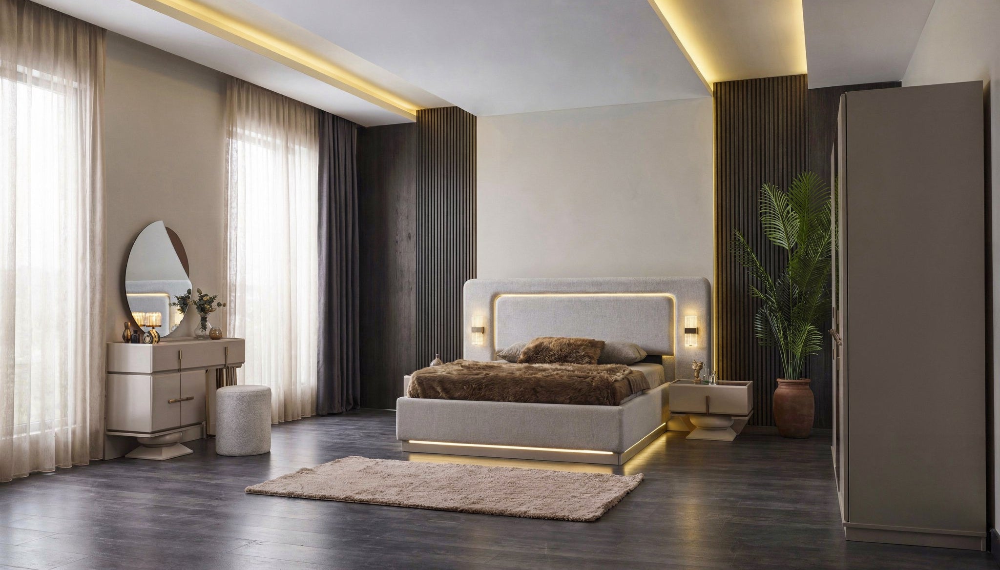 Lanazirhome Bonita Yatak Odası Takımı