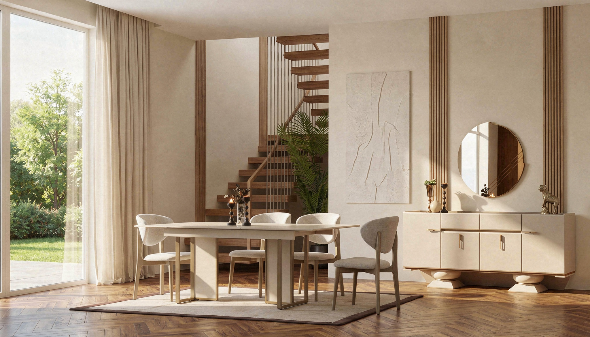 Lanazirhome Bonita Yemek Odası Takımı